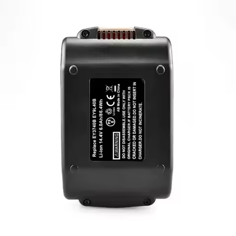 6000mAh for Panasonic 14.4V EZ3741 EZ9L40 EZ9L41 EZ9L42 EZ9L44 EZ9L45 EY7440LN2S EY9L40 EY9L60 EY9L6