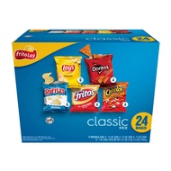 Lays Classic Mix Party Size Variety Pack Chips Snacks - 24 bags