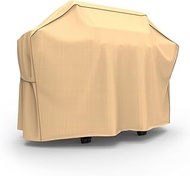 Budge P8005TNNW1 Sedona BBQ Grill Cover Waterproof, Durable, Fits Grills 65" Wide, Tan