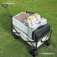 Camp Trolley Portable Trolley Camp Stall Truck Camping Camping Trailer Folding Trolley Pull Outdoor 