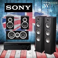 【洪愷音響】限時優惠 SONY STR-DH790 + Wharfedale VR-400 + DX-1 中置 &amp; 環繞