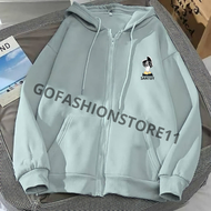 Jaket hoodie wanita Santuy size L XL XXL jaket resleting wanita jaket wanita terbaru 2023 hoodie wan