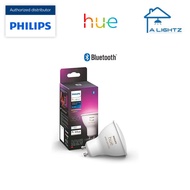 Philips Hue White and Color Ambiance GU10 Smart Bulb Bluetooth [Bundle Set]
