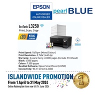 EPSON L3250 Wi-Fi Duplex All-in-One Ink Tank Printer (Replacement for L3150)- High yield ink bottles