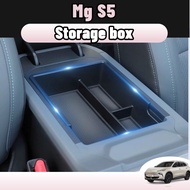 Mg s5 Car Storage Box Central Console Holder Silicone material Tissue Box Interior Accessories