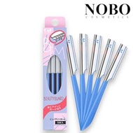 貝印 - 貝印 - 鐵柄安全修眉刀(BTMG-5F) 5支庄 (平行進口)