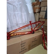 Quality Sakoni CHROME BMX Frame + Fork