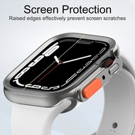 TPU anti-drop protective case for iWatch 9 8 7 45mm 41mm 44mm 40mm Soft anti-shock protection full bumper case for iwatch series 6 5 4 SE