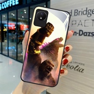 NA-36 Godzilla vs Kong2 HD Softcase Glossy Glass for VIVO Y02 Y02A Y02T Y66 Y81i V19 Y67 Y81 V17 Y81