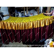 Teacher's table buffet table Cover 75cm x 50cm x 100cm