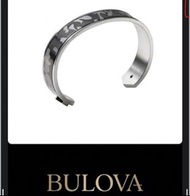 Bulova 男士Precisionist 不鏽鋼迷彩袖口手鐲