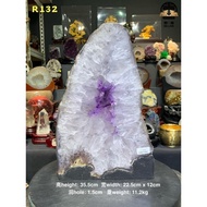 Amethyst geode thick crystal cave fire element best for fengshui Five Elements fire Natural amethyst