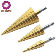 [READY STOCKS] STEP DRILL / STEPS DRILL / STEEL DRILL BIT / MULTIPURPOSE DRILL BIT / PENUBUK LUBANG BESI