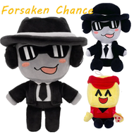 พร้อมส่ง Forsaken Chance Plush สนุกสีดําชุดผู้ชาย Plushie ตุ๊กตา Chance Forsaken ของเล่นของขวัญสําหร