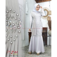 Gamis Tille Rempel duyung selendang ceruty original realpict / Gamis Tille Premium / Gamis Tille Rem