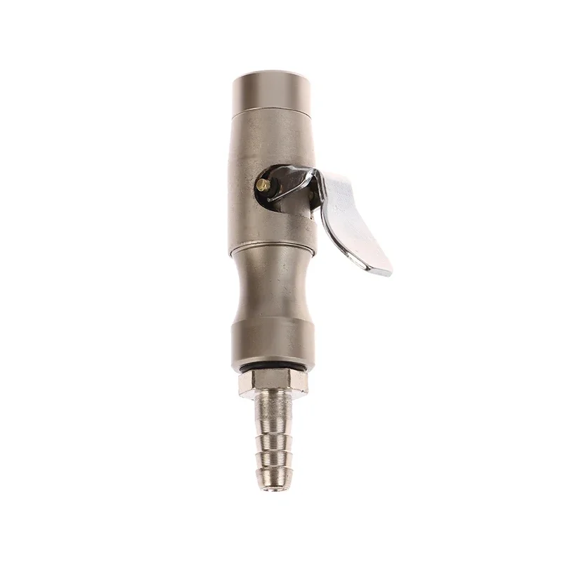Automotive Pressure Gauge Inflation Nozzle Self-locking German Style Inflation Clamp Tire Pressure G