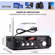 Bluetooth EQ Audio Amplifier BT298A Home Teather FM Radio 600W Karaoke Amplifier BT-298A AmplifierOr