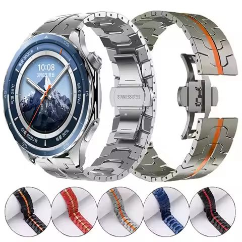 Metal 22mm Wrist Strap For Oppo Watch X X2 4Pro Stainless Steel Band For Oppo One Plus Watch 46mm/On