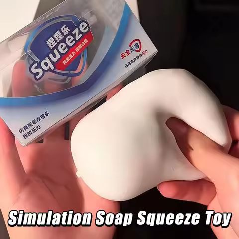 Soap Dumpling Squishy Party Favors Squishy Soap Anti-Stress Fidget Toys Squishy Butter Fidget Gifts 