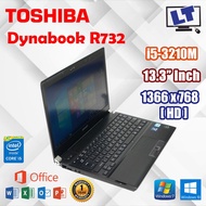 Toshiba Dynabook R732 i5-3210M 13.3" Laptop (Refurbished)