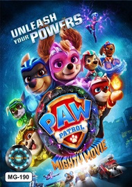 DVD เสียงไทยมาสเตอร์ หนังการ์ตูน PAW Patrol The Mighty Movie ขบวนการเจ้าตูบสี่ขา เดอะ ไมตี้ มูฟวี่