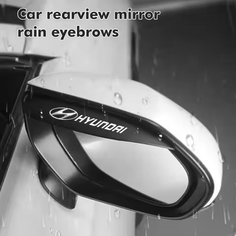 Car rearview mirror rainproof eyebrow cover accessories For Hyundai I30 I20 IX35 I40 Tucson Getz Vel