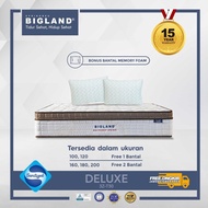 Bigland Springbed DELUXE Plustop - FULL SET - FREE BANTAL GULING