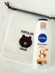 NIVEA Body Extra White Repair & Protect Lotion SPF15 200ML(FREE POUCH) - NIVEA BODY LOTION - NIVEA B
