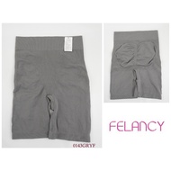 FELANCY Women's Corset Pants High Waist Long Model Underwear Helps Slim the Stomach and Hips 0143GRY