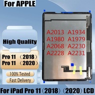 High Quality For Apple iPad Pro 11 2018 2020 LCD A1980 A1934 A1979 A2068 A2230 A2228 LCD Display Tou