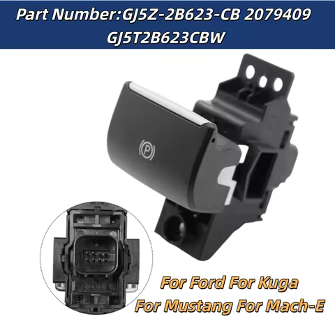 Electric Handbrake Switch For Ford For Kuga 2016-2019 For Mustang For Mach-E 2021-2025 GJ5Z2B623CB 2