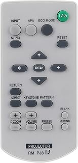 VINABTY RM-PJ8 RM-PJ8CN Replacement Remote Control for Sony Projector VPL-CH355 VPL-EX255 VPL-EW235