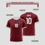 1pc Customized 2026 Season Aston Villa Style Football Jersey, Made With Burgundy Printed Color, Suit