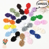 UMISTYDREAM9IQ0 5Pcs Chinese Knot Button Handcraft Gift Box DIY Knot Fastener