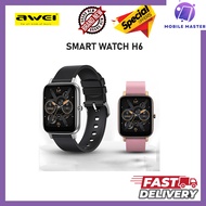 AWEI H6 Heart Rate Smart Watch Sport Modes IPX67 WaterproofUser-Defined Dial Weather Forecast Health Reminder: Heart Rat