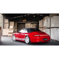 Suitable for Porsche 911 carrera Car Stickers carrera 997 996 Body Modification Side Skirt Stickers