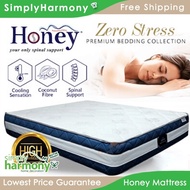 SHSB Honey Zero Stress / Memory Foam Mattress / Tilam Kelamin / Queen / King Size Mattress