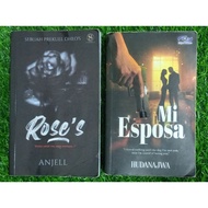 (PRELOVED♥️) COMBO ROSE'S & MI ESPOSA  *SPINE PATAH*