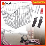 [Flourish] Rear Bike Basket Wire Basket for Foldable Bikes Hiking