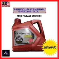 PERODUA Mineral Engine Oil 10w-30 3liter