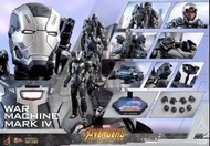Hottoys hot toys mms499 war machine avenger infinity war