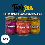 Twirlee Premium Crispy Garlic/Shallot/Garlic Chilli Crunch