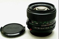 Canon NEW FD 50mm high-end prime lens 1:1.4