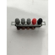 Combo of 5 fan switches, 5 buttons, 5-digit mango keys