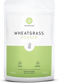 ▶$1 Shop Coupon◀  Neurogan Wheatgrass Powder (8oz/225 Grams) for Smoothies – Rich in Vitamins, Fiber