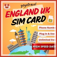 England sim card UK sim card 英国sim United Kingdom sim unlimited data Britain sim card Europe Sim pho