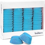 Decora 5339758 Pack of 600 Jumbo Light Blue, 55 x 45 mm, Practical Cases for Baking, Presenting and 