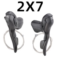 MicroNEW Road Bike Shifter STI 7/8/9/10/11 Speed Dual Control Lever Road Cycling เบรคสำหรับ22.2-23.8