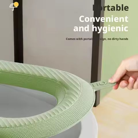 Thicken Toilet Seat Cover Mat Winter Warm Soft Washable Closestool Mat Seat Case Toilet Lid Pad Bide