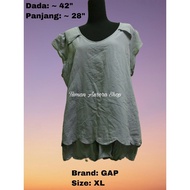 [Bundle Plus Size] GAP Blouse Sleeveless Size 42